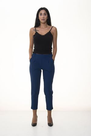 Koyu Mavi Double Paça Pantolon 7C-1063