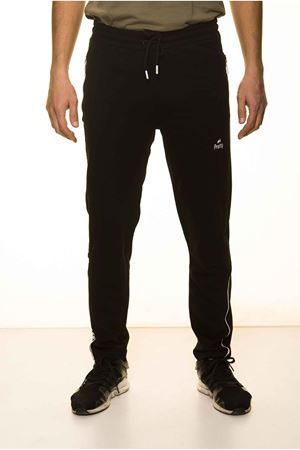 Siyah Paça Detaylı Erkek Eşofman Altı 11C-1112