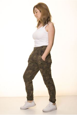 Kamuflaj Asker Desenli  Eşofman Altı 2D-2078