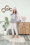 Gri Welsoft Polar Pijama 14C-9059
