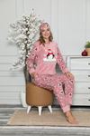 Pembe Welsoft Polar Pijama 13C-9047 