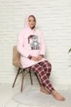 Kadın Pembe Welsoft Polar Pijama 14C-59037