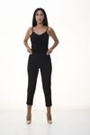 Siyah Double Paça Pantolon 7C-1064