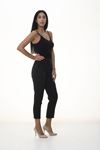 Siyah Double Paça Pantolon 7C-1064