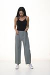 Mint Beli Lastikli Bol  Pantolon 6D-1051