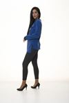 Kadın Mavi Sweatshirt 4D-1090