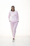 Pembe Welsoft Polar Pijama 14C-1101