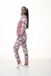  Kadın Kışlık Pembe Welsoft Polar Pijama 14E-1102