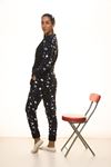 Kadın Lacivert  Welsoft Kışlık Polar Pijama Takımı 10E-9002