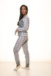Mint Yeşil Polar Pijama Takımı 13D-9104