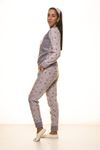 Gri Welsoft Polar Pijama 13D-9100