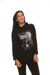 Siyah Kapşonlu Sweat 5F-1121