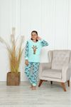Çocuk Desenli Kışlık Welsoft Polar Pijama Takımı 5C-7003