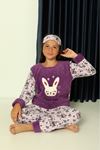 Çocuk Desenli Kışlık Welsoft Polar Pijama Takımı (BİR BEDEN BÜYÜK TERCİH EDİNİZ)2C-6460